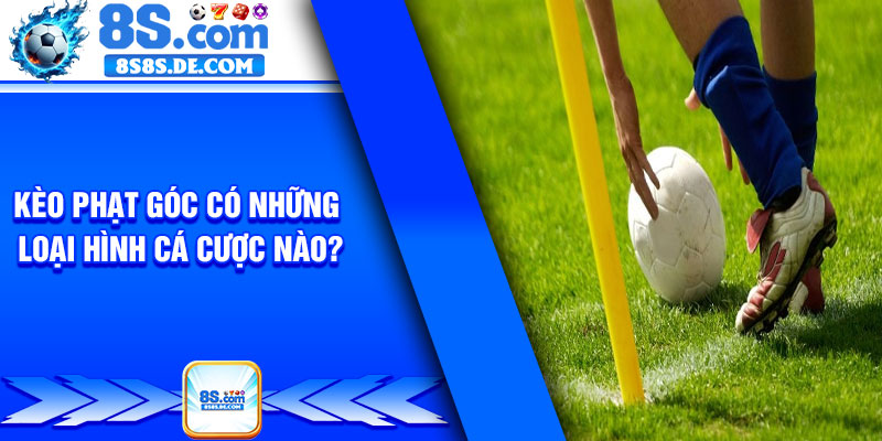 Kèo phạt góc có những loại hình cá cược nào?